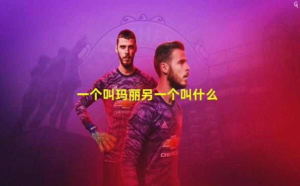 一个叫玛丽另一个叫什么