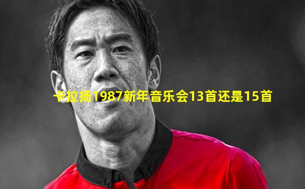 卡拉扬1987新年音乐会13首还是15首