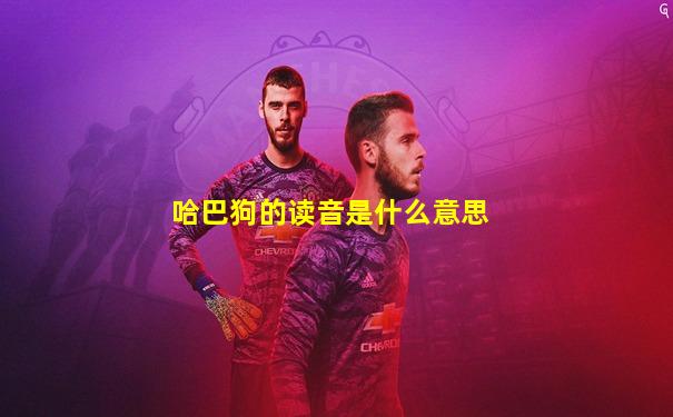 哈巴狗的读音是什么意思