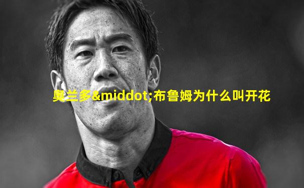 奥兰多·布鲁姆为什么叫开花
