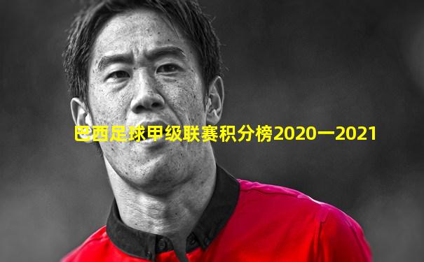巴西足球甲级联赛积分榜2020一2021