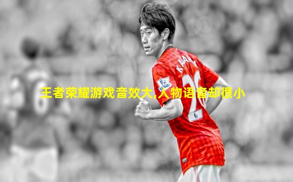 王者荣耀游戏音效大,人物语音却很小