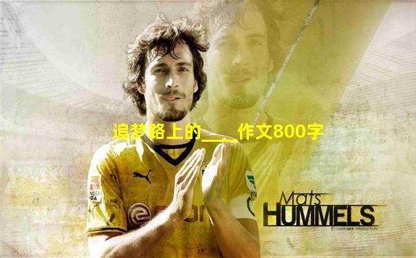 追梦路上的____作文800字